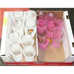 LOT OF 15 GLASSES INCL 3 ALEXANDER KEITHS,