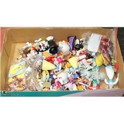 FLAT OF WARNER BROS  AND WALT DISNEY COLLECTIBLES