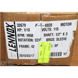 NEW LENNOX FURNACE MOTOR
