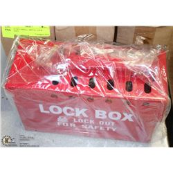 LOT OF 3 SMALL  METAL LOCK BOXES