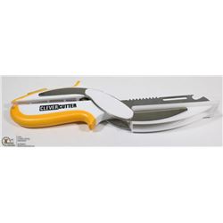 NEW CLEVER CUTTER CUTTING BOARD SCISSORS