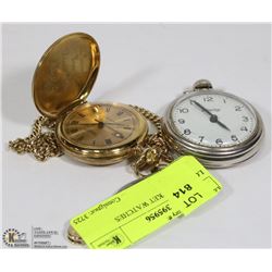 LOT OF 2 POCKET WATCHES