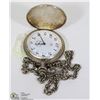 Image 1 : 17 JEWEL HUNTER CASE POCKET WATCH SWISS MADE