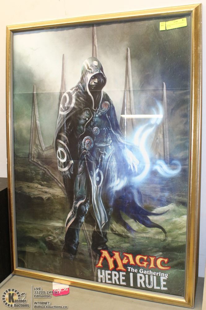 FRAMED MAGIC THE GATHERING POSTER