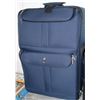 Image 1 : 3PC ATLANTIC SUITCASES BLUE DIRECTIONAL WHEELS W/