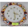 Image 1 : SAKURA - AFTERNOON TEA PATTERN 12" CLOCK -