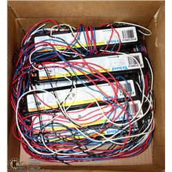 NINE NEW 120V SINGLE LAMP BALLASTS