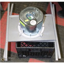 2 CONVEX CEILING SPEAKERS WHITE COLOR