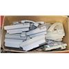 Image 1 : BOX OF 7 MERIDIAN OFFICE PHONES -INCLUDES A