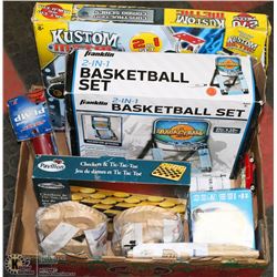 FLAT WITH ASSORTED WOODWORKING PROJECTS,