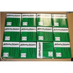 CASE OF 12 AFFINITY FOLDABLE MAINTENANCE FREE