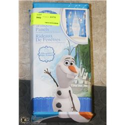 DISNEY FROZEN WINDOW PANELS