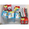 Image 1 : LARGE LOT OF CANON, HP AND  LEXMARK PRINTER INK