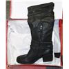 Image 1 : NEW CARLOS BLACK BOOTS SIZE 6