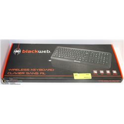 BLACKWEB WIRELESS KEYBOARD