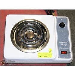 ELECTRIC PORTABLE GOURMET RANGE- ONE BURNER