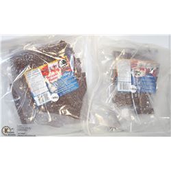 TWO BAGS OF TERYAKI BEEF JERKY