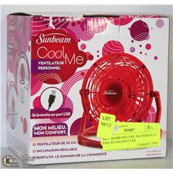 SUNBEAM PERSONAL FAN