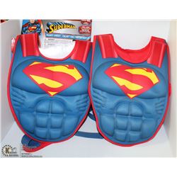 FLAT OF 2  SUPERMAN SWIMMING VESTS