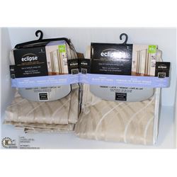 FLAT OF 2 MAINSTAY 42" X 84" BLACK OUT PANELS