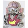 Image 1 : 2-PC ELEPHANT COOKIE JAR - 11"-TALL
