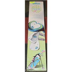 NEW WILSON HOPE GIRL JUNIOR GOLF SET ,RIGHT HAND