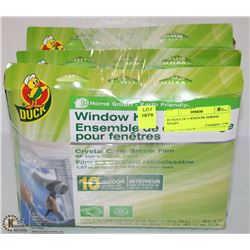 BUNDLE OF 3 WINDOW SHRINK WRAPS