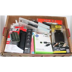 FLAT OF ELECTRONICS,BLACKWEB POWER BANK,JABRA BLUE