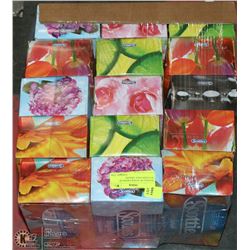 BUNDLE OF 16 NEW PACKS OF SCOTTIES FACE TISSUES