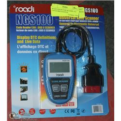 ROADI NGS100 CODE READER ,ALL CAN & OBD2 SCANNER