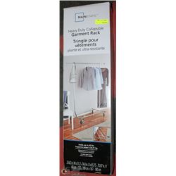 MAINSTAYS HEAVY DUTY COLLAPSIBLE GARMENT RACK