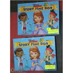 TWO DISNEY STORYTIME BOXES