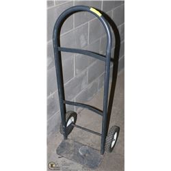 BLACK 2-WHEEL DOLLY -  SOLID WHEEL