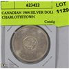 Image 1 : CANADIAN 1964 SILVER DOLLAR CHARLOTTETOWN