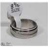 Image 1 : STAINLESS STEEL RING SIZE 8.5