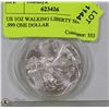 Image 1 : US 1OZ WALKING LIBERTY SILVER .999 ONE DOLLAR