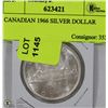 Image 1 : CANADIAN 1966 SILVER DOLLAR