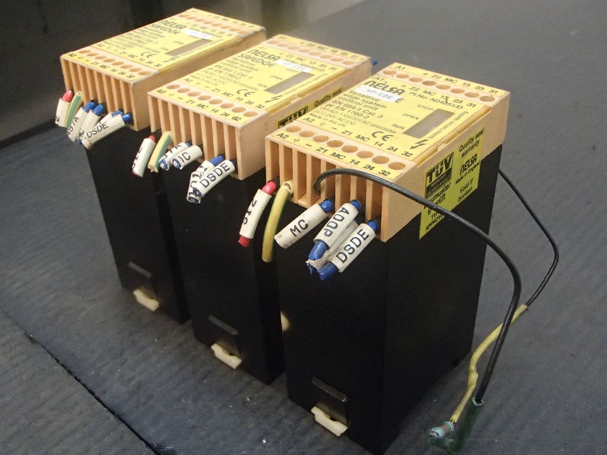NELSA SAFEDGE Sensitive Edge System Control Units, 3 Total