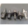 Image 1 : BT45 Command End Mill Holders, 5 Total