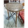 Image 1 : MARBLE TOP DECORATIVE PARLOUR TABLE