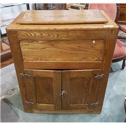 OAK ICE CHEST