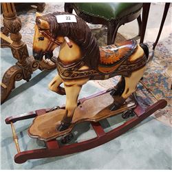 SMALL DECORATIVE ROCKING HORSE