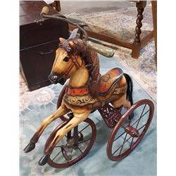 DECORATIVE HORSE TRICYCLE