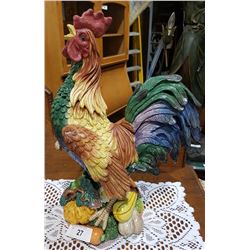 FITZ & FLOYD PORCELAIN ROOSTER