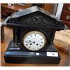 Image 1 : SLATE MANTLE CLOCK, NO KEY