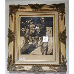 SIGNED ORIGINAL INK PICTURE