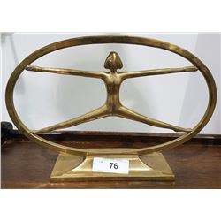 ART DECO BRASS SCULPTURE