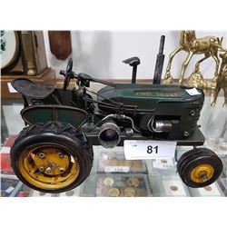 TIN JOHN DEERE TRACTOR