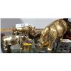 Image 1 : SET OF 3 BRASS RHINOS