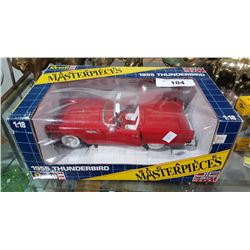 NIB REVELL 1955 THUNDERBIRD DIE CAST